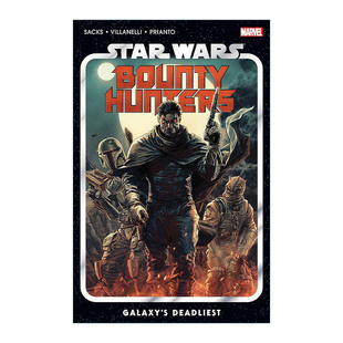 漫画 Star Galaxy Vol. Bounty 英文版 卷一 进口英语原版 星球大战 Hunters 赏金猎人 Wars 英文原版 书籍 Deadliest