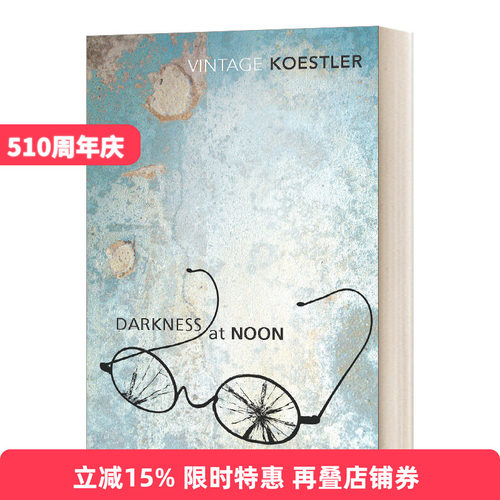 英文原版小说 Darkness At Noon 中午的黑暗 Vintage经典 英文版 进口英语原版书籍