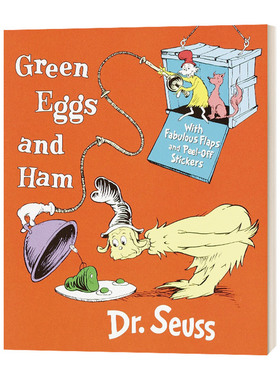 英文原版 Green Eggs & Ham Nifty Lift 绿色鸡蛋和火腿 纸板翻翻书 英文版 进口英语原版书籍儿童全英语书