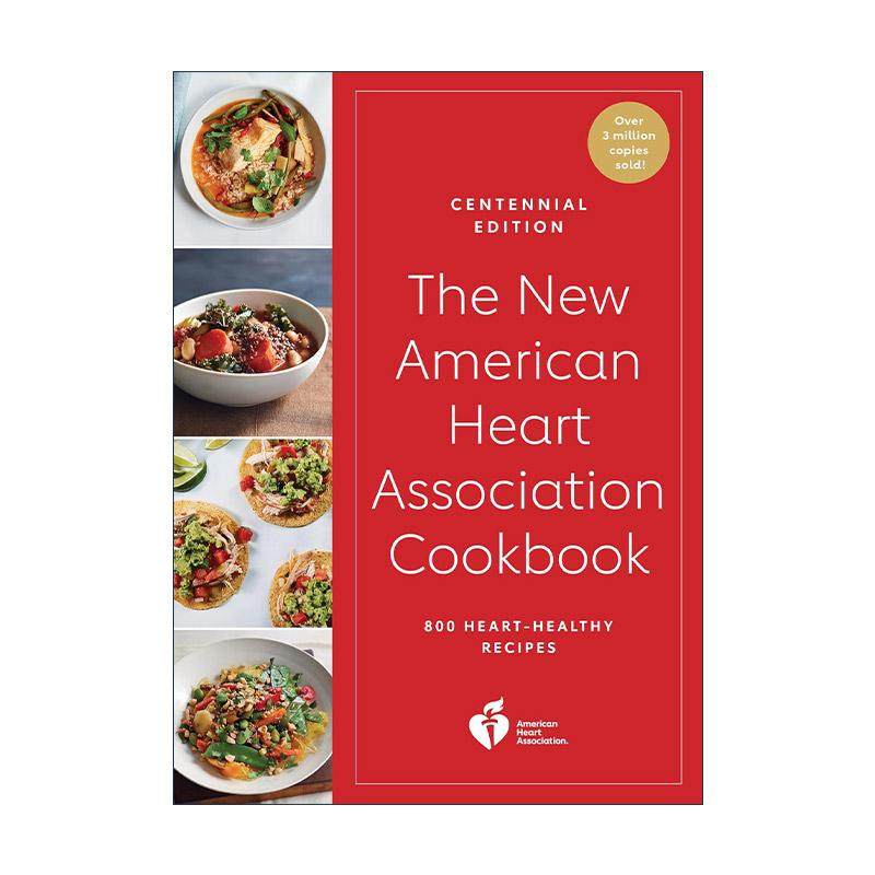 英文原版 The New American Heart Association Cookbook 美国心脏协会新食谱 百年纪念版 第十版 美味健康饮食 进口英语原版书籍