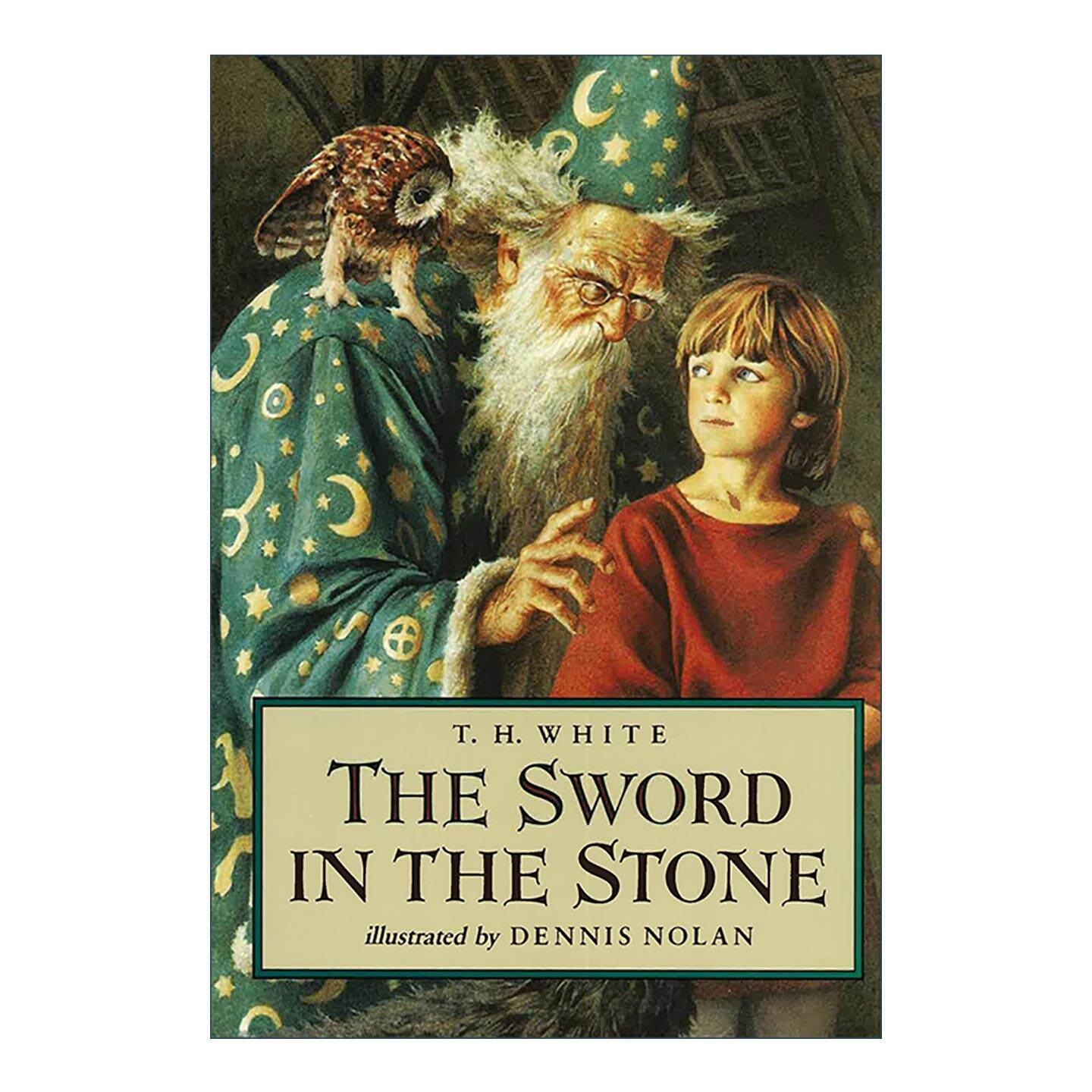 英文原版 The Sword in the Stone 石中剑 永恒之王系列 儿童经典奇幻小说 T.H.怀特 精装 英文版 进口英语原版书籍
