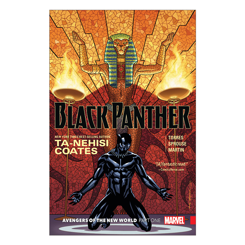 英文原版 Black Panther Book 4 Avengers Of The New World Part 1 黑豹 新世界的复仇者 第一部分 漫威漫画 进口英语原版书籍