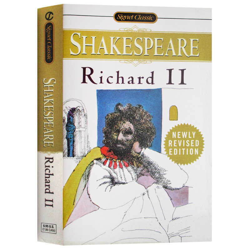 正版 理查二世 英文原版 Richard II 英文版 Shakespeare 莎士比亚经典戏剧 英国历史剧 BBC空王冠系列 进口书
