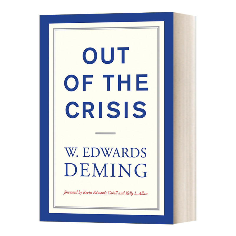 英文原版 Out of the Crisis  reissue 走出危机 The MIT Press 英文版 进口英语原版书籍