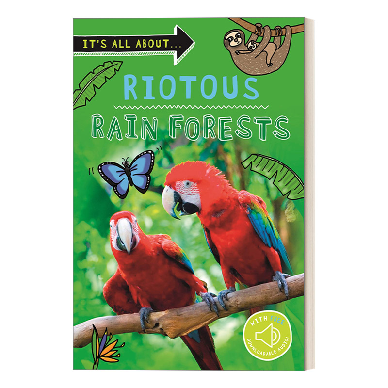 英文原版 It's All About... Riotous Rain Forests 关于 缤纷的雨林 英文版 进口英语原版书籍
