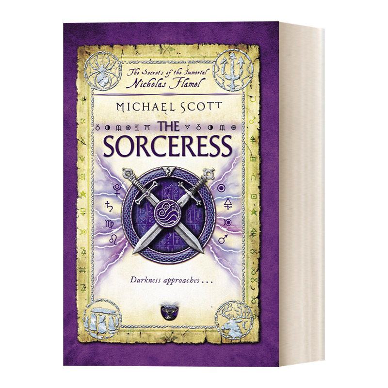 英文原版 the sorceress 不死炼金术师3 女魔法师 英文版 进口英语