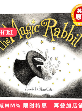 英文原版 The Magic Rabbit 神奇的兔子 4-8岁儿童动物主题绘本 Annette LeBlanc Cate 英文版 进口英语原版书籍