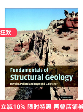 英文原版 Fundamentals of Structural Geology 构造地质学基础 David D. Pollard 精装 英文版 进口英语原版书籍