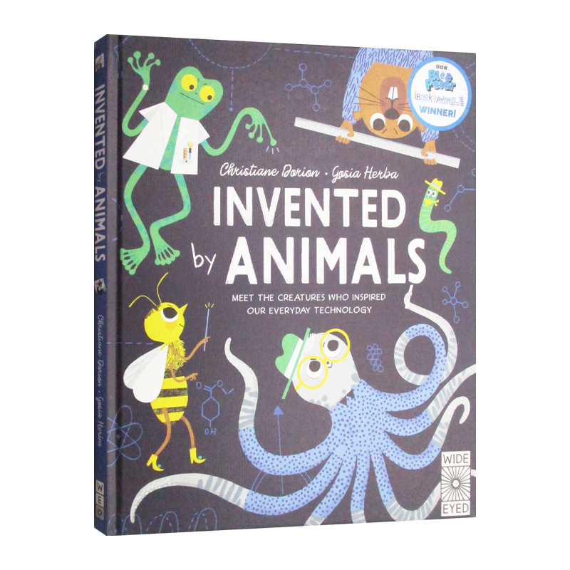Invented by Animals 动物发明家 英文原版 进口图书 儿童故事绘本 7-10岁 科学创意发明