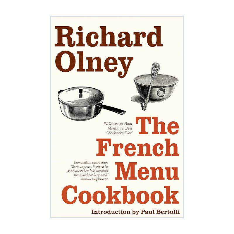 英文原版 The French Menu Cookbook 法式菜单食谱书 法国美食与美酒 英文版 进口英语原版书籍