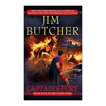 英文原版 Captain's Fury Codex Alera 04 阿莱拉法典系列4 船长之怒 奇幻小说 英文版 进口英语原版书籍