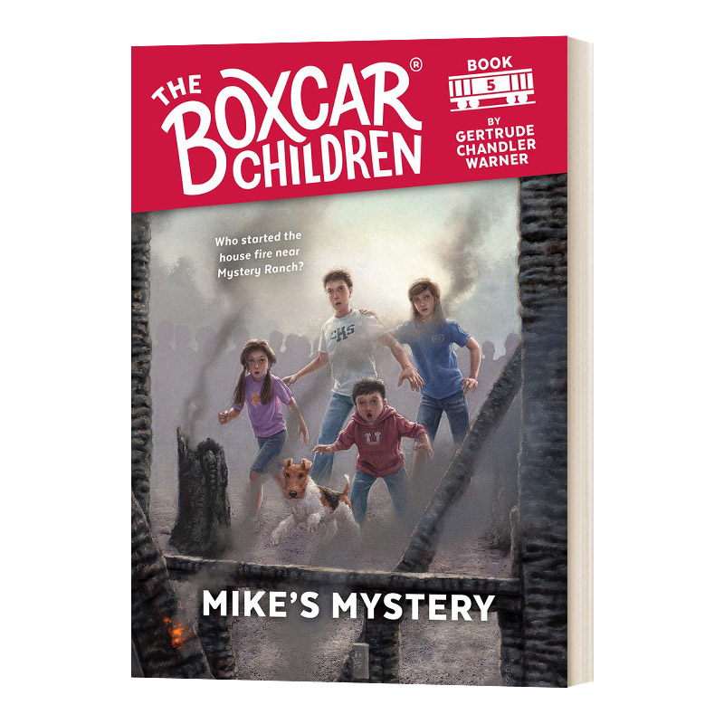 英文原版 The Boxcar Children Mysteries Book 5 棚车少年之谜5 迈克的秘密 英文版 进口英语原版书籍儿童全英语书