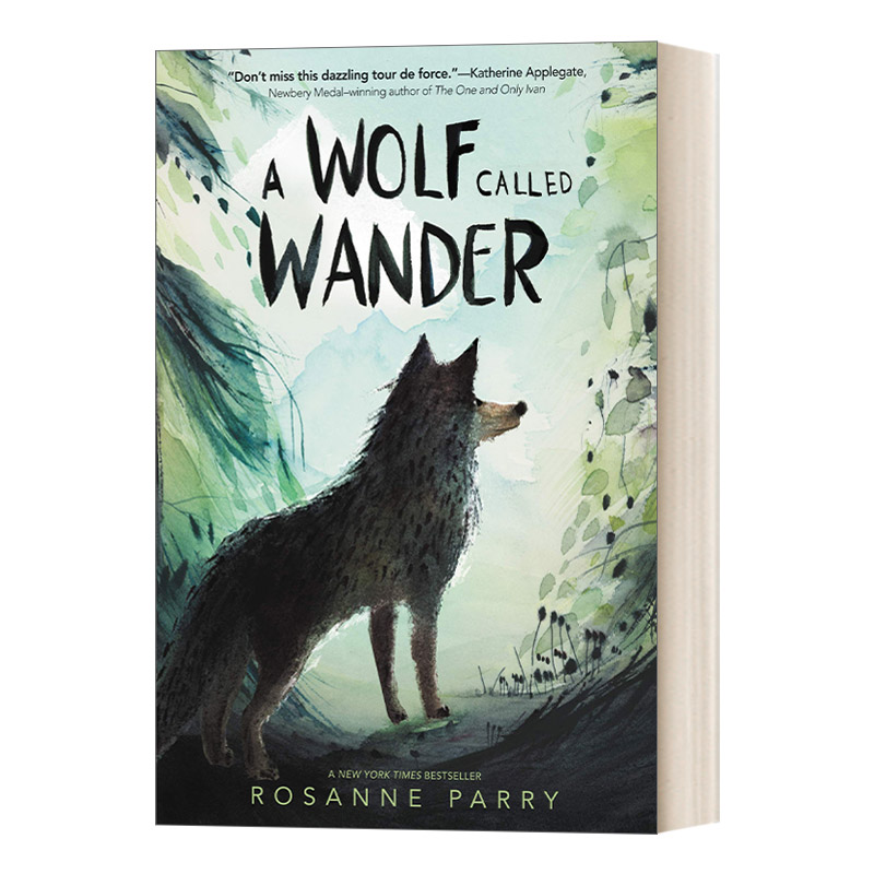 英文原版 A Wolf Called Wander 一头叫流浪的狼 冒险故事 英文版 进口英语原版书籍