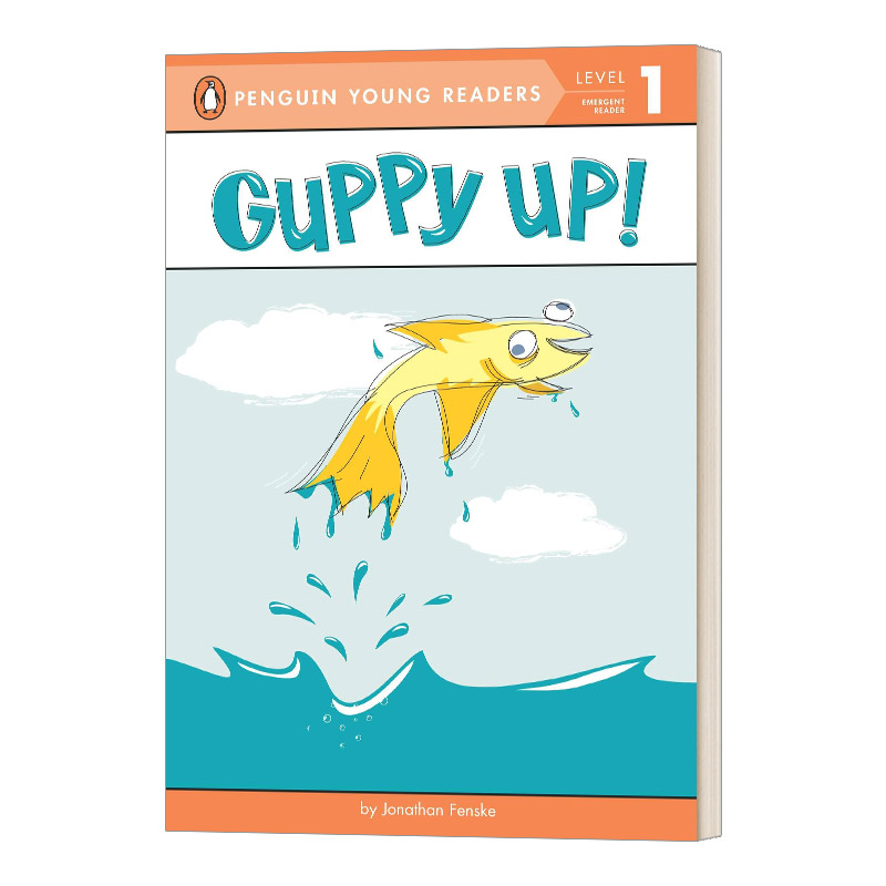 英文原版 Guppy Up!- Penguin Young Readers Level 1企鹅青少分级阅读1级英文版进口英语原版书籍儿童全英语书