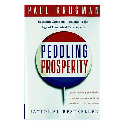 英文原版 Peddling Prosperity 兜售繁荣 诺贝尔经济学奖得主保罗·克鲁格曼 英文版 进口英语原版书籍