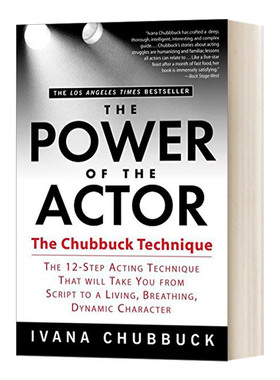 英文原版 The Power of the Actor 演员的力量 查伯克十二步骤表演法 Ivana Chubbuck 英文版 进口英语原版书籍