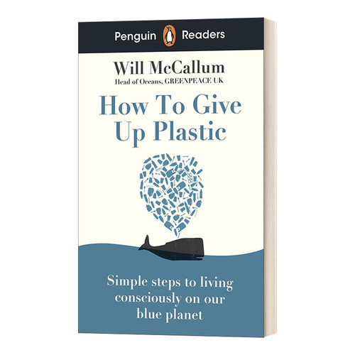 英文原版 Penguin Readers Level 5  How to Give Up Plastic 企鹅分级阅读5 如何停止使用塑料 英文版 进口英语原版书籍