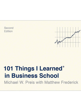 英文原版 101 Things I Learned in Business School Second Edition 我在商学院学到的101件事 精装 英文版 进口英语原版书籍