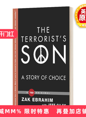 英文原版 The Terrorist's Son 我父亲是恐怖分子 一个关于选择的故事 TED演讲 精装 英文版 进口英语原版书籍