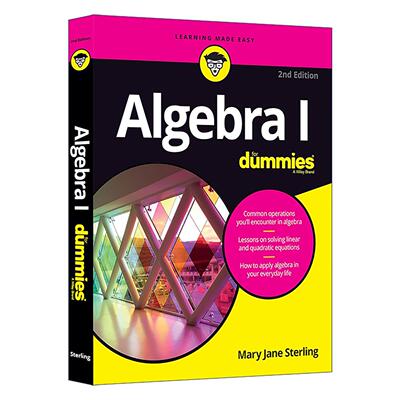 英文原版 Algebra I for Dummies 代数1达人迷 第2版 英文版 进口英语原版书籍