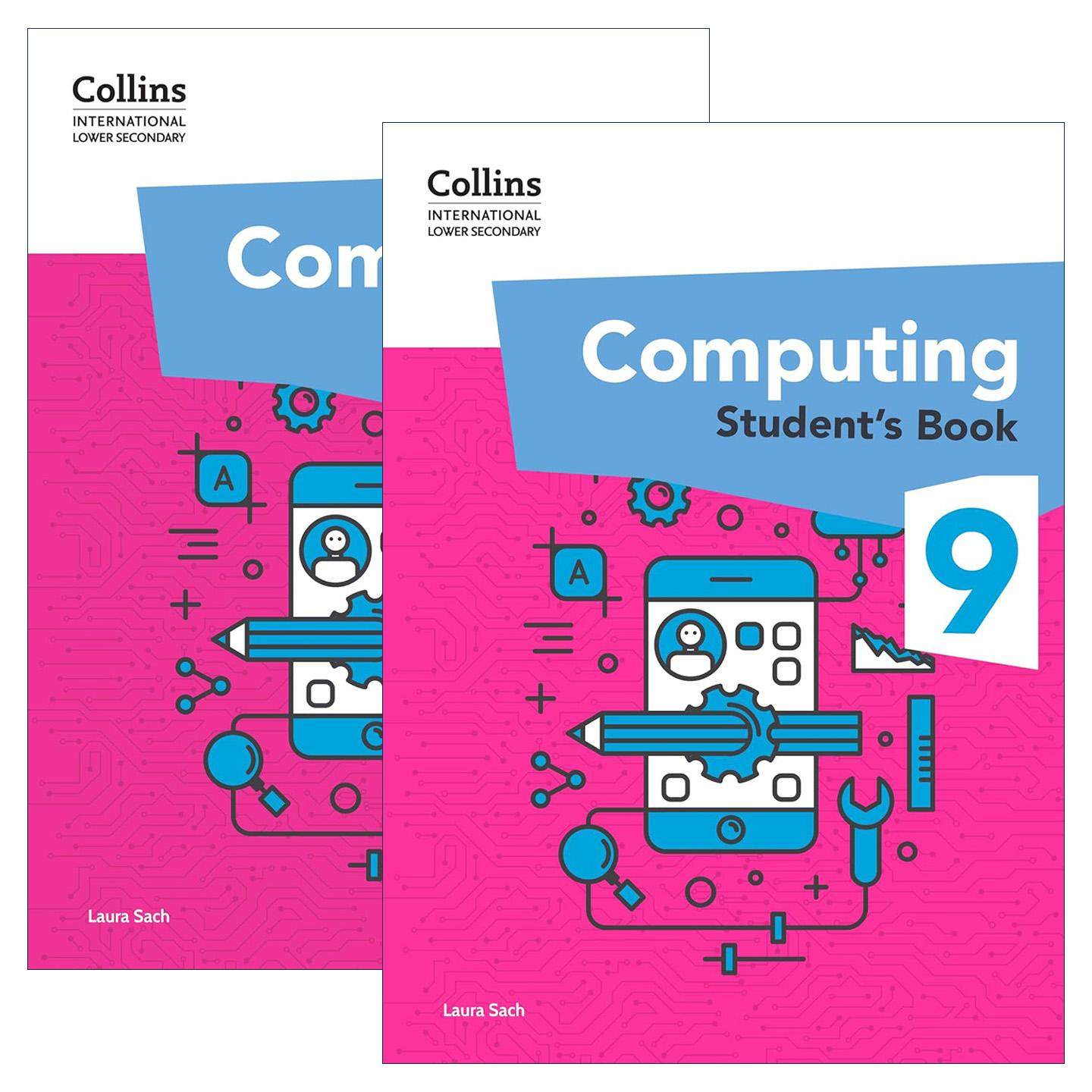 英文原版 Collins International Lower Secondary Computing 柯林斯国际初中计算机科学学生用书9+练习册2册 英文版 进口原版书籍