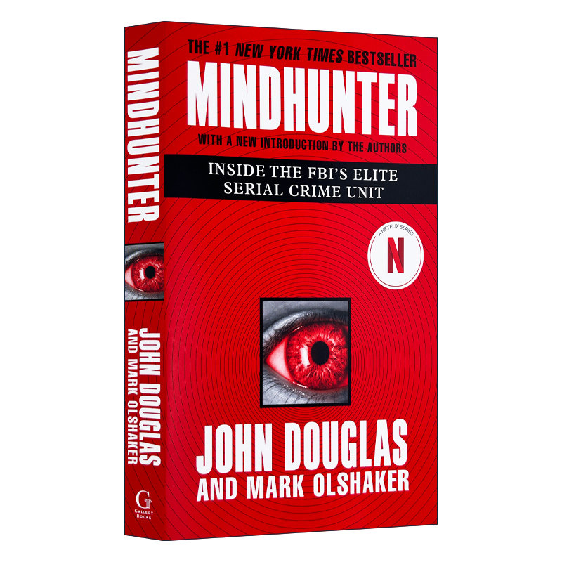 英文原版 Mindhunter 读心神探 FBI心理侧写术 电视剧版 心理神探 心灵猎人 英文版 进口英语原版书籍