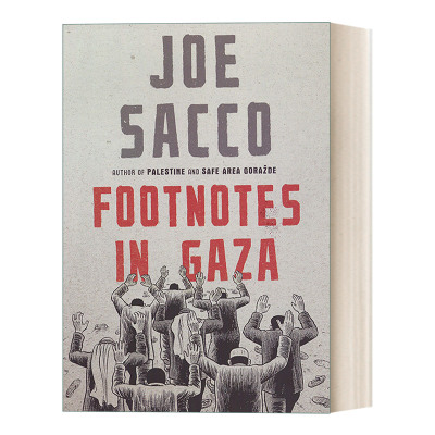 英文原版 Footnotes in Gaza 加沙笔记 Joe Sacco战争纪实漫画 英文版 进口英语原版书籍