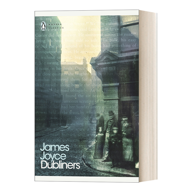 英文原版 Dubliners 都柏林人 詹姆斯·乔伊斯 现代经典 英文版 进口英语原版书籍