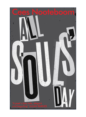 英文原版 All Souls' Day 万灵节 塞斯·诺特博姆 Cees Nooteboom 英文版 进口英语原版书籍