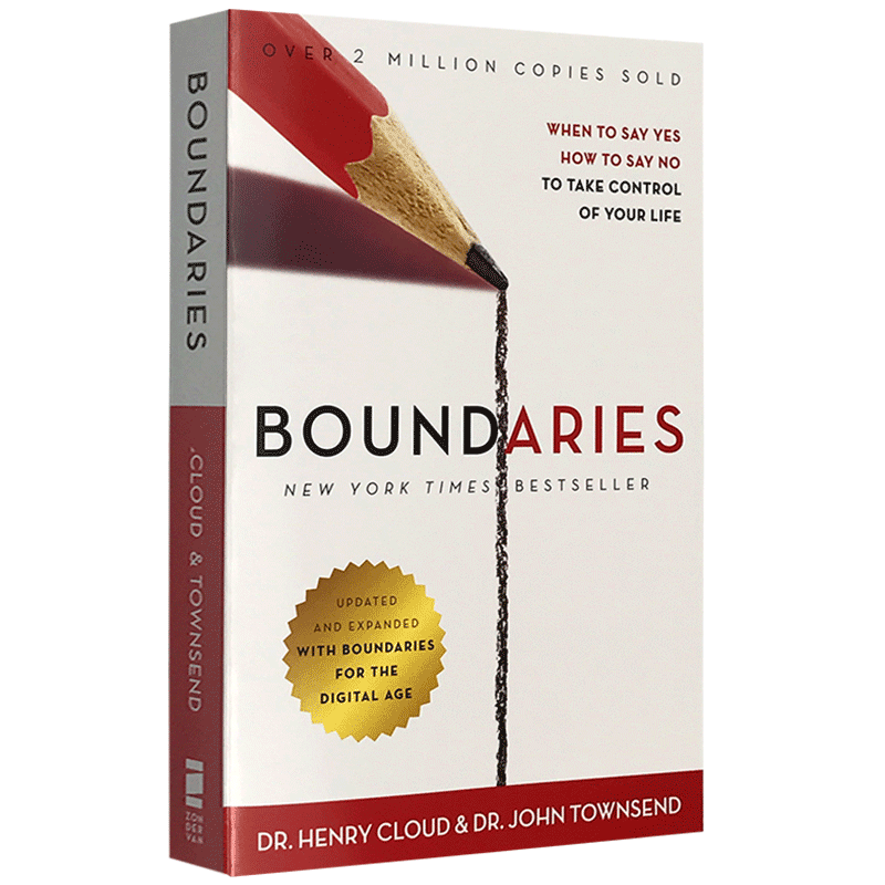 过犹不及 如何建立你的心理界线 英文原版 Boundaries 英文版经典心理学书籍 正版现货进口英语书