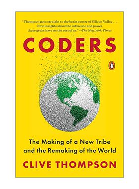英文原版 Coders 天才程序员 技术狂人如何改变世界 克拉夫·汤普森 英文版 进口英语原版书籍