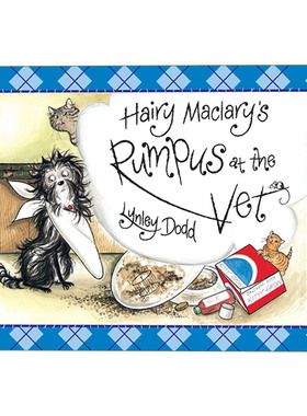 英文原版 Hairy Maclary's Rumpus At The Vet 毛毛狗大闹宠物医院 新西兰作家Lynley Dodd经典儿童绘本 英文版 进口英语原版书籍