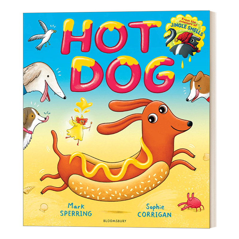 英文原版绘本 Hot Dog 热狗 儿童绘本 马克 斯普林绘本 英文版 进口英语原版书籍