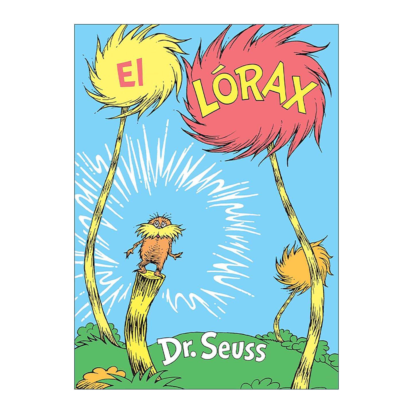 原版 El Lórax 绒毛树 老雷斯的故事 西班牙语版 儿童经典精装绘本 苏斯博士 进口原版书籍