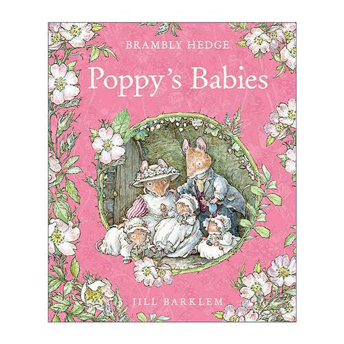 英文原版 Brambly Hedge Poppy's Babies 野蔷薇村的故事 波比的宝宝精装 英文版 进口英语原版书籍
