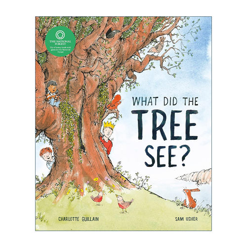 英文原版 What Did the Tree See 树看到了什么 橡树见证的1000年 儿童自然环境保护主题绘本 四季插画师Sam Usher 英文版 进口英