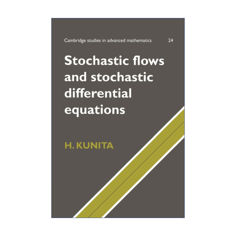 英文原版 Stochastic Flows and Stochastic Differential Equations 随机流和随机微分方程 ...