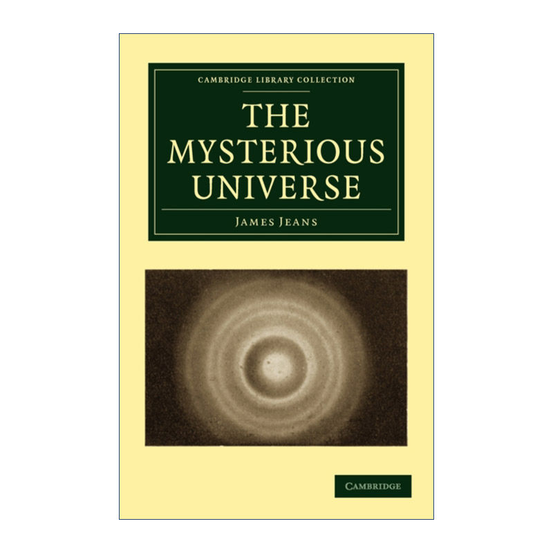 英文原版 The Mysterious Universe 神秘的宇宙 詹姆斯·金斯 剑桥图书馆藏合集自然科学系列 英文版 进口英语原版书籍