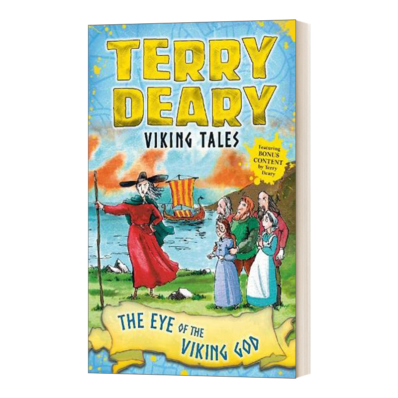 英文原版 Viking Tales The Eye of the Viking God 北欧海盗维京人的传说 维京神之眼 英文版 进口英语原版书籍儿童全英语书
