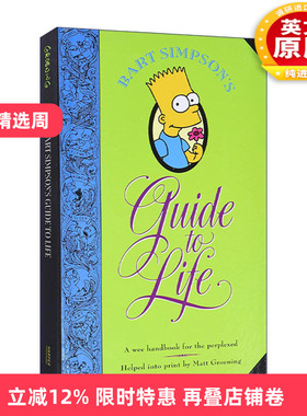 英文原版 Bart Simpson's Guide to Life 辛普森的生活指南 精装 英文版 进口英语原版书籍