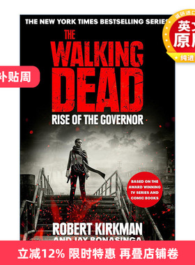英文原版 Rise of the Governor 行尸走肉 州长的崛起 The Walking Dead系列1 英文版 进口英语原版书籍