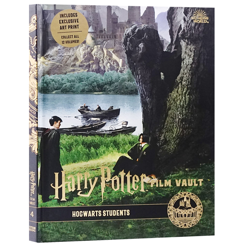 哈利波特电影回顾设定集4  霍格沃茨学生 英文原版 Harry PotterThe Film Vault Volume 4 哈利波特周边 英文版进口英语书籍