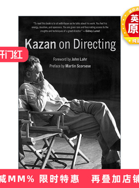 英文原版 Kazan on Directing 伊利亚·卡赞谈导演 电影表演艺术 英文版 进口英语原版书籍