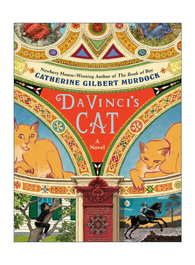 英文原版 Da Vinci's Cat 达·芬奇的猫 纽伯瑞儿童文学奖得主Catherine Gilbert Murdock 英文版 进口英语原版书籍