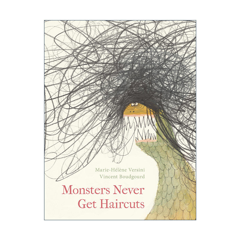 英文原版 Monsters Never Get Haircuts 怪兽从来不理发 精装图画书 英文版 进口英语原版书籍