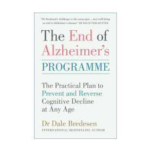 英文原版 The End of Alzheimer’s Programme 终结阿尔茨海默病实操手册 戴尔·E.布来得森 英文版 进口英语原版书籍