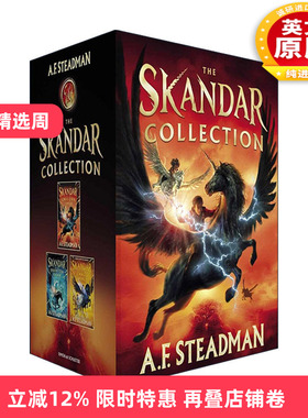 英文原版 The Skandar Collection 斯坎达3册盒装 精装 英文版 进口英语原版书籍