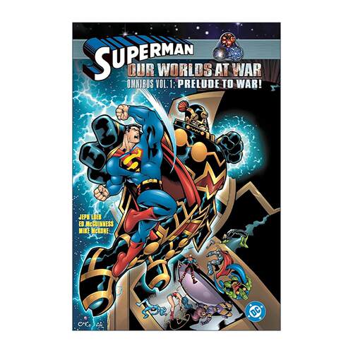 英文原版 Superman Our Worlds at War Omnibus Vol.1 Prelude to War 超人 战火世界 精选集 卷一 战争序幕 DC漫画 精装经典收藏