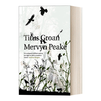 英文原版小说 Titus Groan 泰忒斯诞生 歌门鬼城四部曲 之一 马尔文·皮克 英文版 进口英语原版书籍