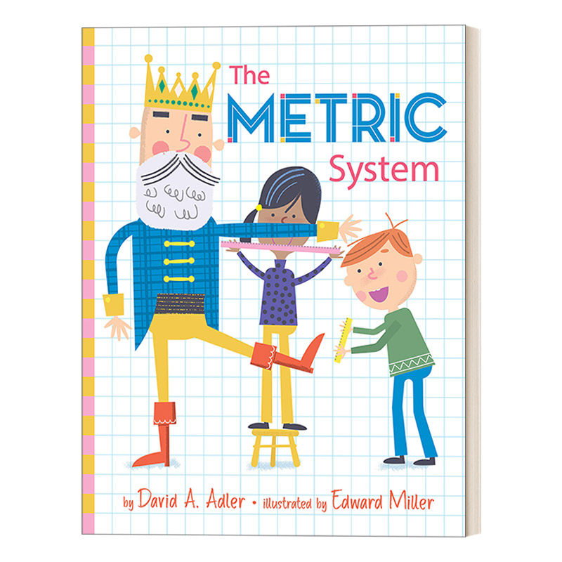 英文原版 the metric system 数学概念图画书 量度尺寸 stem儿童科普